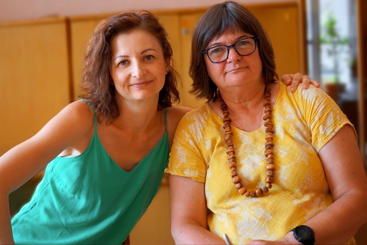 fotka Marie a Martina na homepage