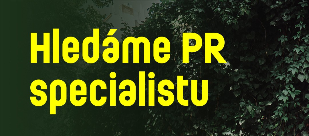 Hledáme PR specialistu banner