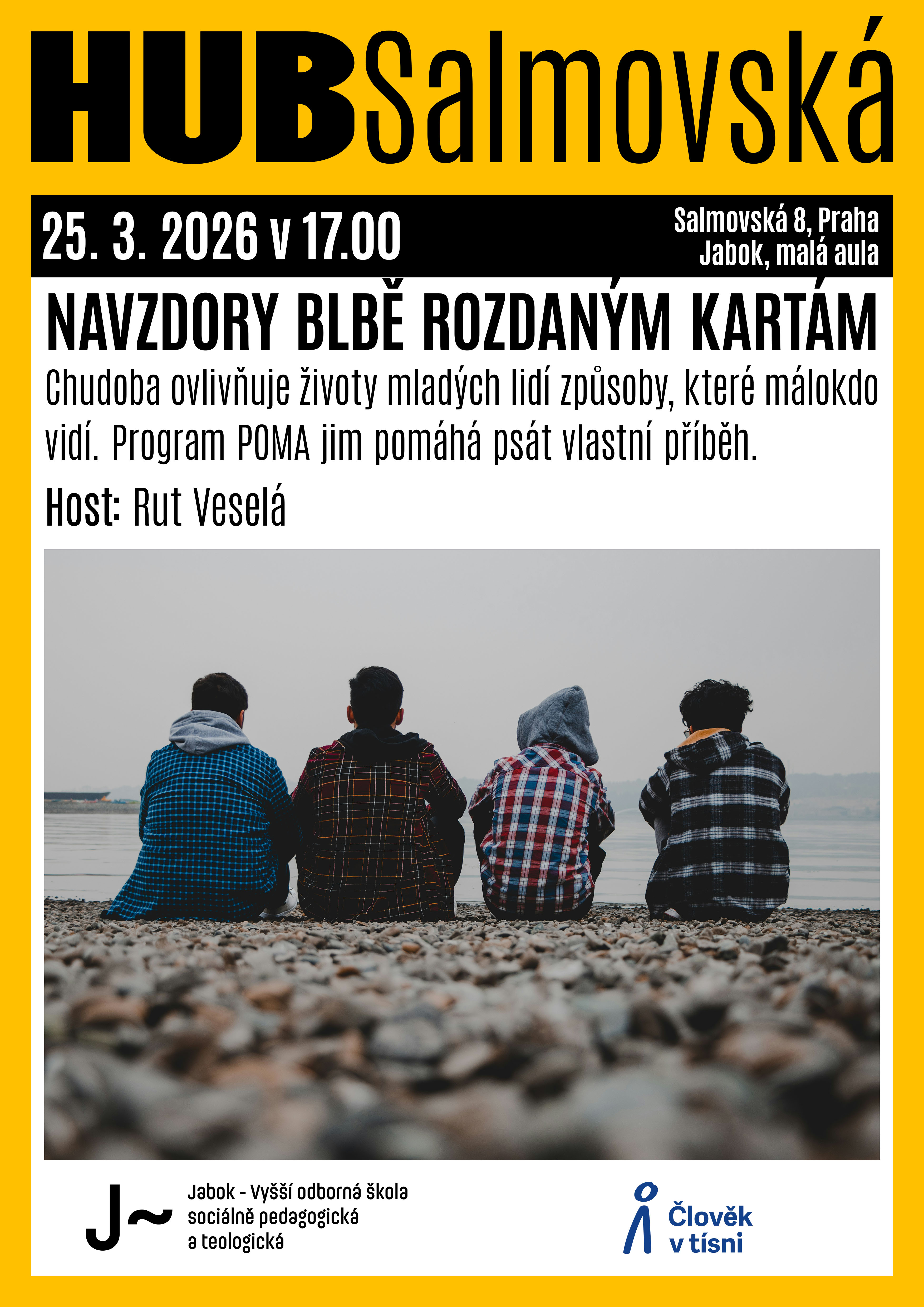 plakát s fotkou akce