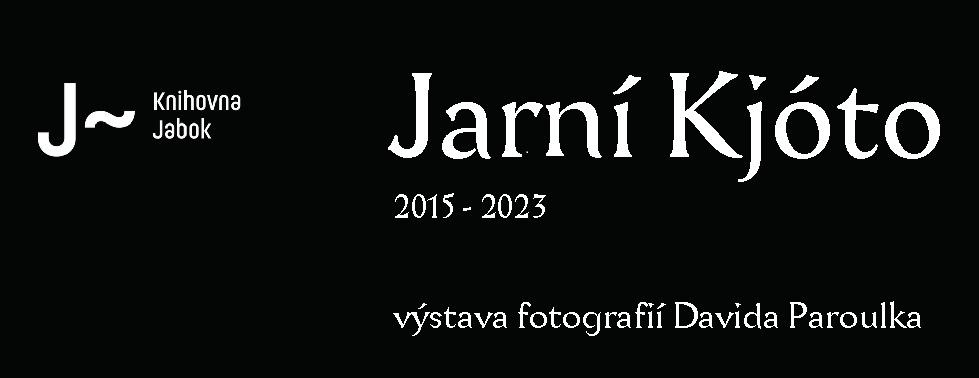 banner na vernisáž Jarní Kjóto