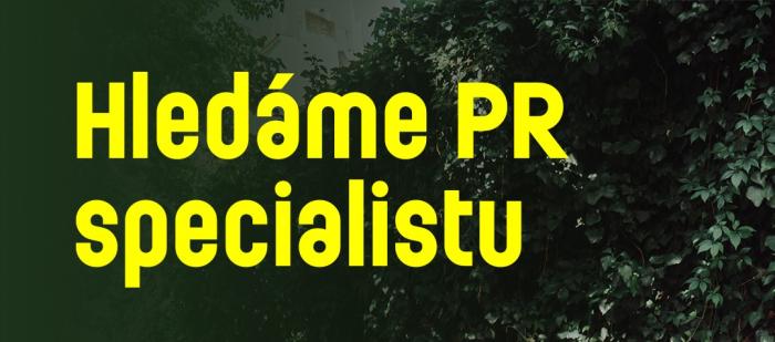 Hledáme PR specialistu banner