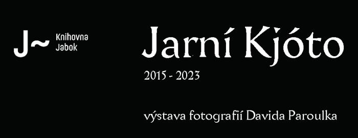 banner na vernisáž Jarní Kjóto