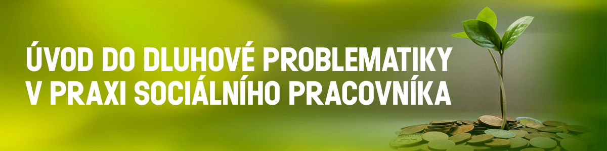Úvod do dluhové problematiky v praxi sociálního pracovníka Úvod do dluhové problematiky v praxi sociálního pracovníka